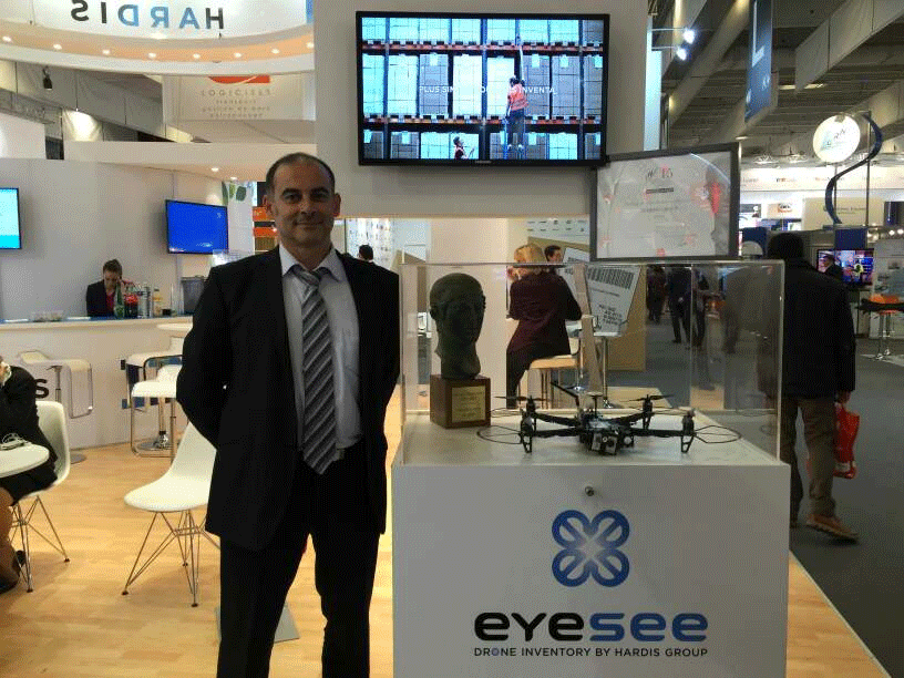 The EyeSee Inventory-Taking Drone, winner of the SITL 2015 Innovation Awards